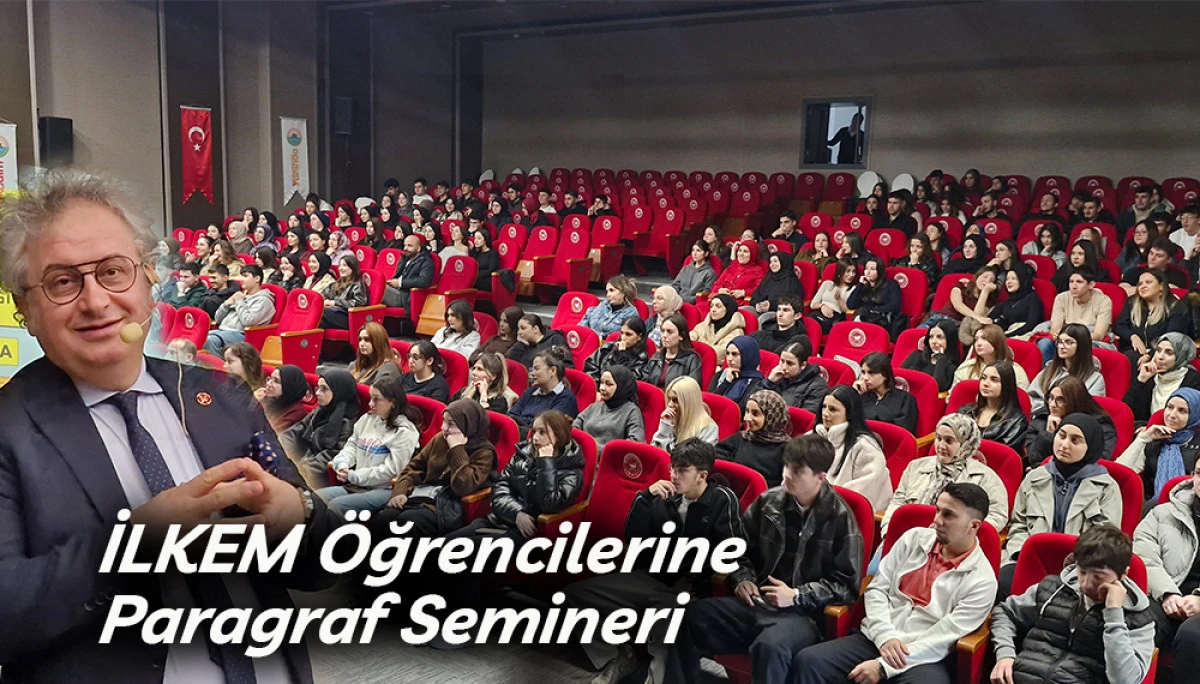 İLKEM &Ouml;ğrencilerine  Paragraf Semineri
