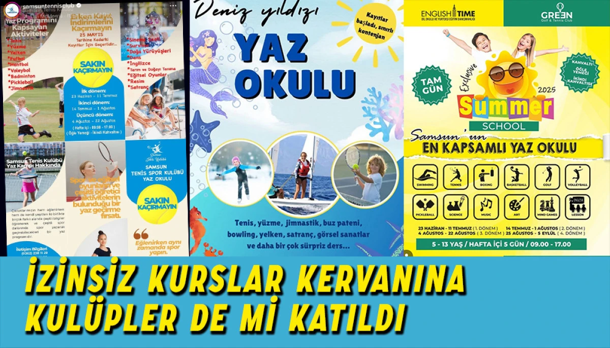 Kaçak Kurslar Kervanına Saygın Kulüpler de mi katıldı?