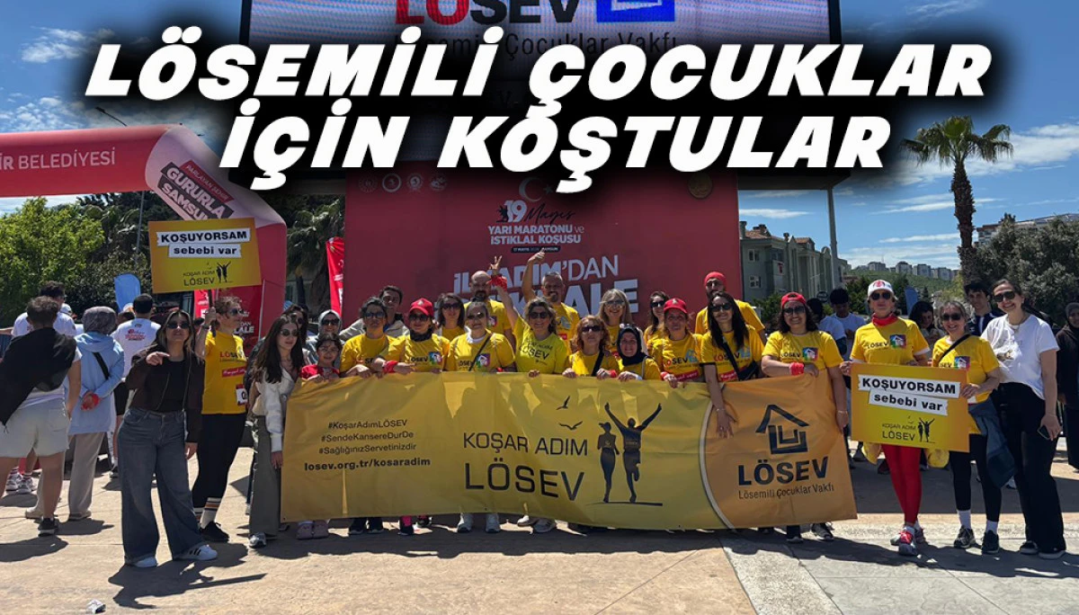  L&ouml;semili &Ccedil;ocuklar İ&ccedil;in Koştular