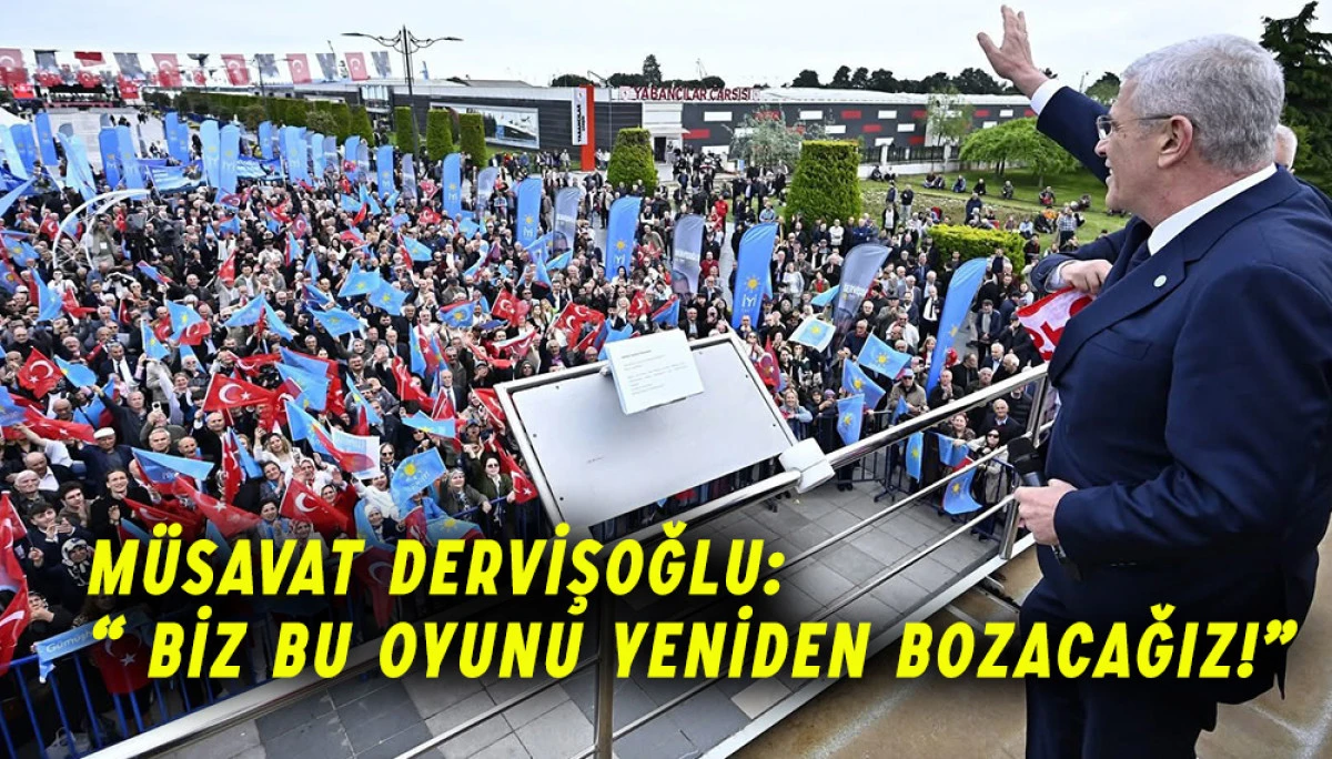 Müsavat Dervişoğlu Samsun’da 