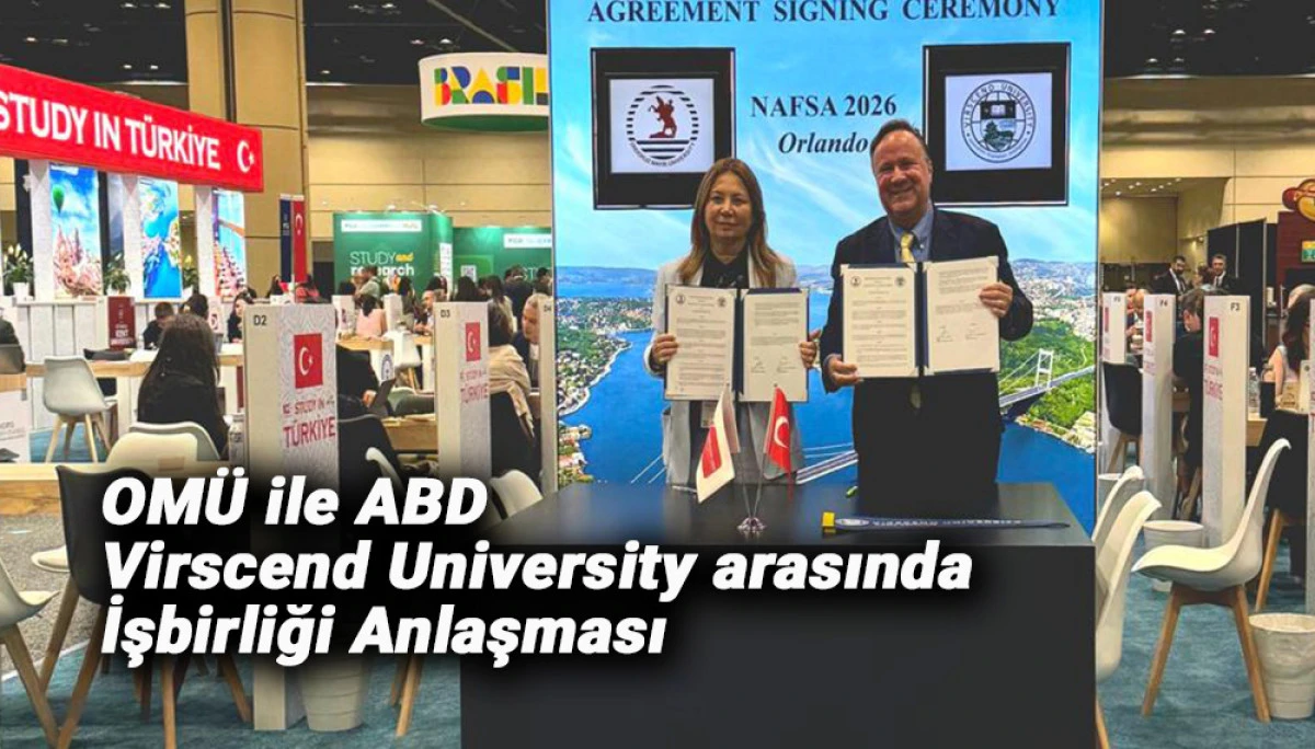 OM&Uuml; ile ABD Virscend University arasında İşbirliği