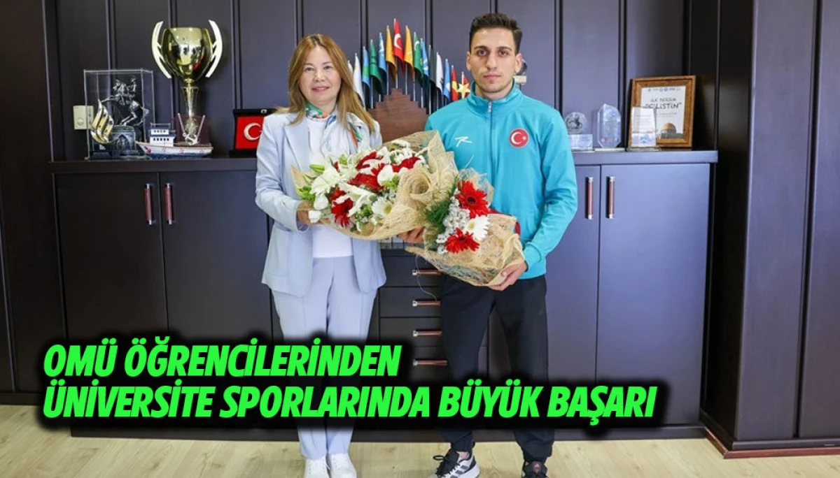 OM&Uuml; &Ouml;ğrencilerinden &Uuml;niversite Sporlarında B&uuml;y&uuml;k Başarı