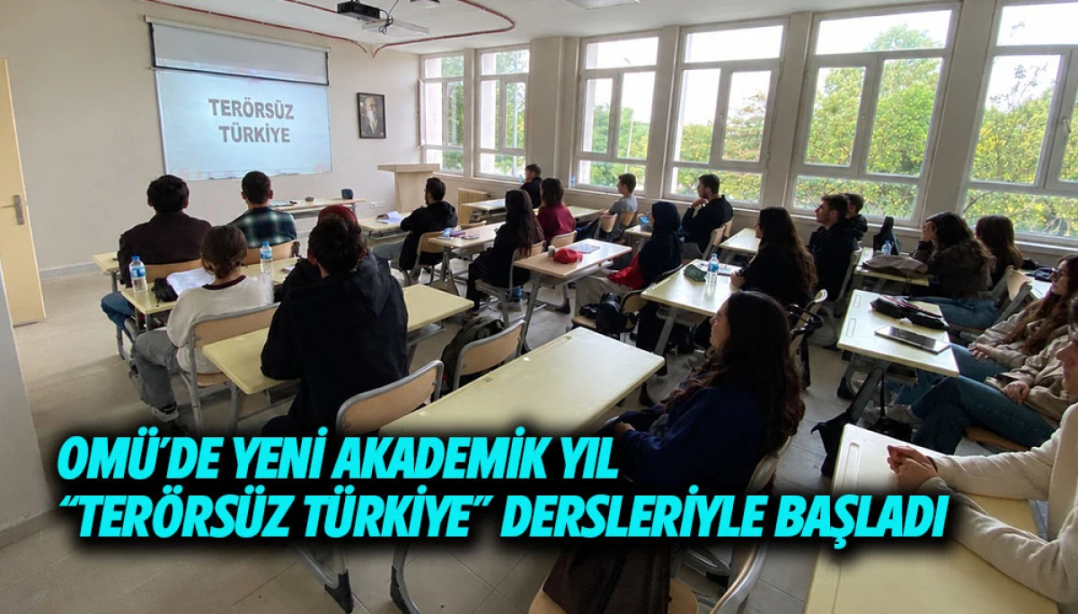OM&Uuml;&rsquo;de Yeni Akademik Yıl &ldquo;Ter&ouml;rs&uuml;z T&uuml;rkiye&rdquo; Dersleriyle Başladı