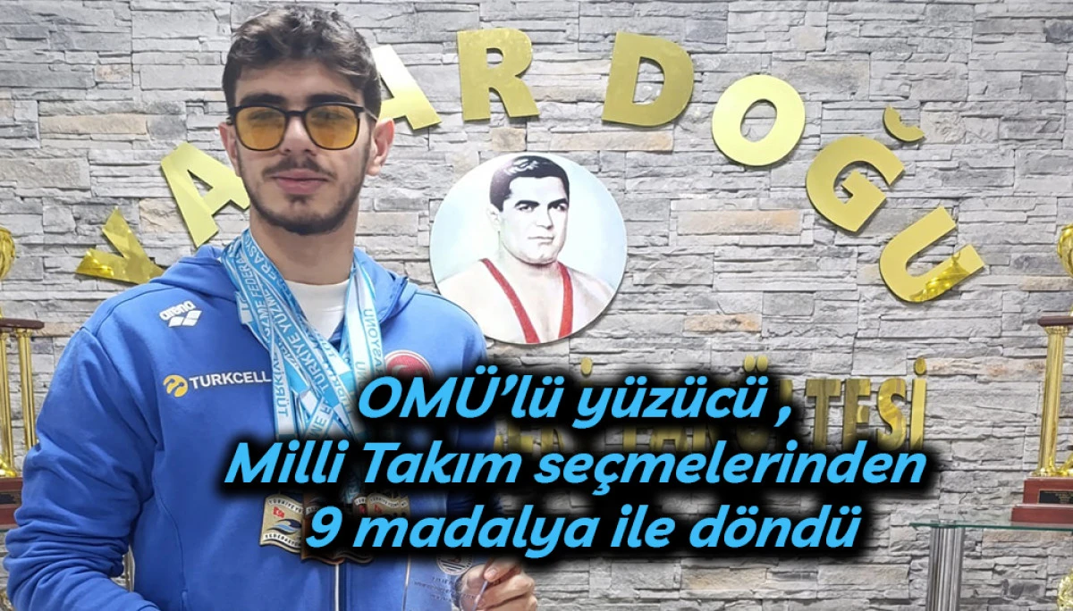 OM&Uuml;&rsquo;l&uuml; y&uuml;z&uuml;c&uuml; Berat Abdik, Milli Takım se&ccedil;melerinden 9 madalya d&ouml;nd&uuml;
