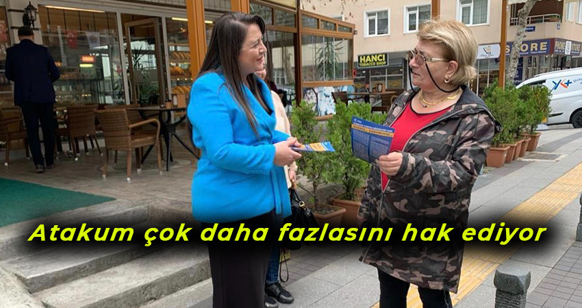 Özlem Maraş, esnaf ziyaretlerini, mahalle buluşmalarını  sürdürüyor.