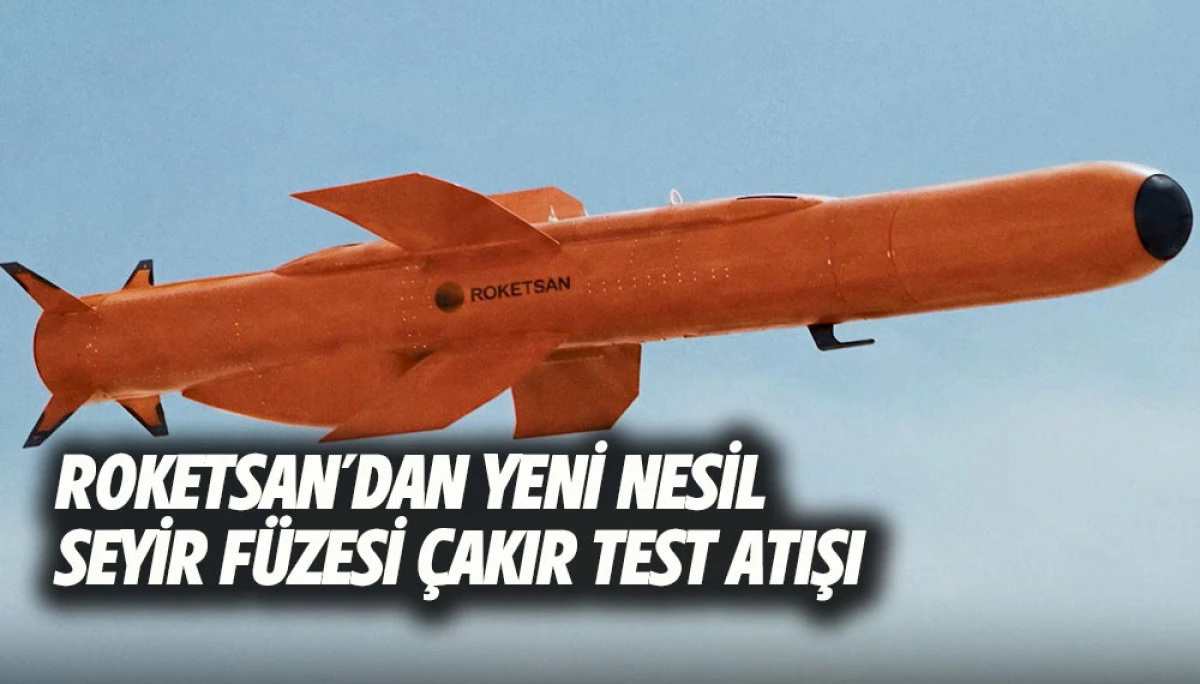 ROKETSAN&rsquo;DAN YENİ NESİL SEYİR F&Uuml;ZESİ &Ccedil;AKIR TEST ATIŞI 
