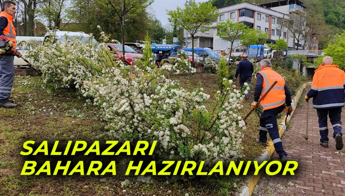 Salıpazarı Bahara Hazırlanıyor