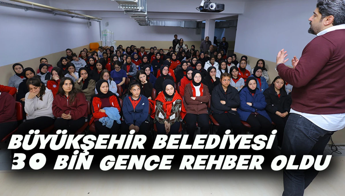 Samsun B&uuml;y&uuml;kşehir Belediyesi 30 Bini Aşkın Gence Rehber Oldu