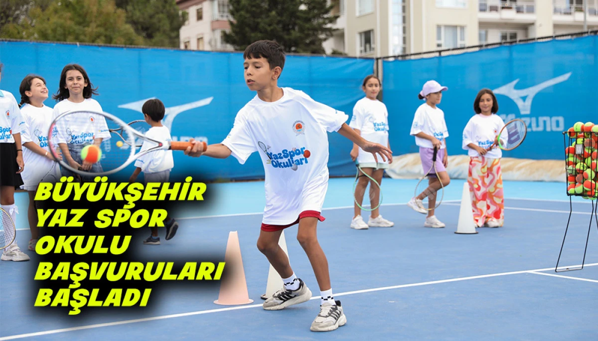 Samsun B&uuml;y&uuml;kşehir Yaz Spor Okulu Başvuruları Başladı