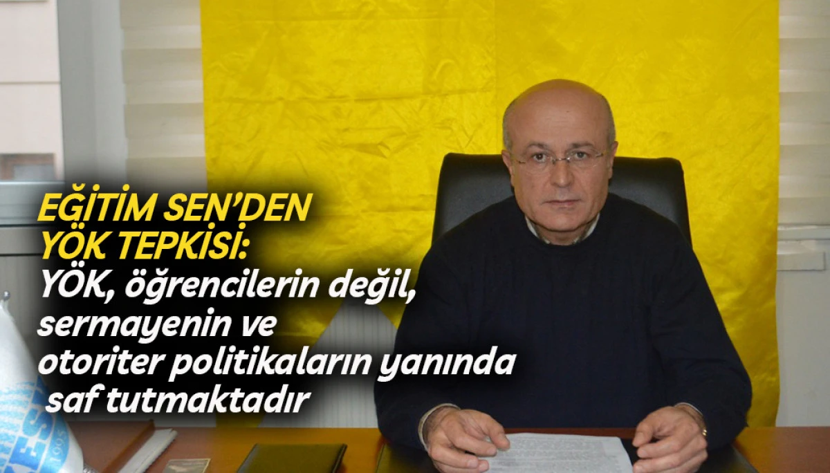 Samsun EĞİTİM SEN'den YÖK Tepkisi: