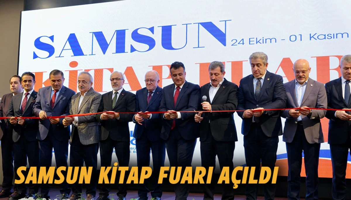 Samsun Kitap Fuarı A&ccedil;ıldı