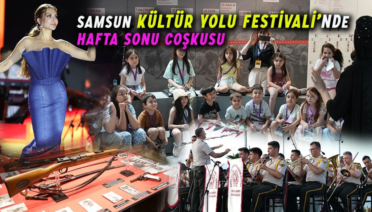 Samsun Kültür Yolu Festivali’nde Hafta Sonu Coşkusu