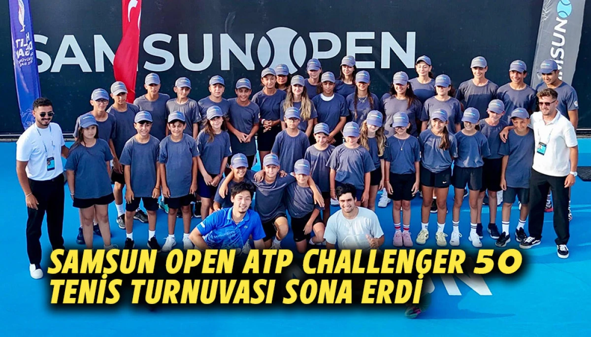 Samsun Open ATP Challenger 50 Tenis Turnuvası Sona erdi