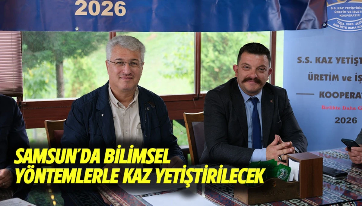 Samsun&rsquo;da 1. Kaz Yetiştiriciliği Bilim Kurulu Toplantısı Yapıldı