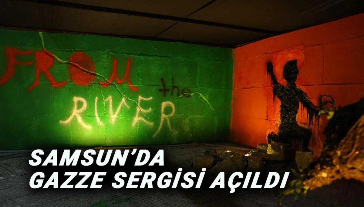 Samsun&rsquo;da Gazze Sergisi A&ccedil;ıldı
