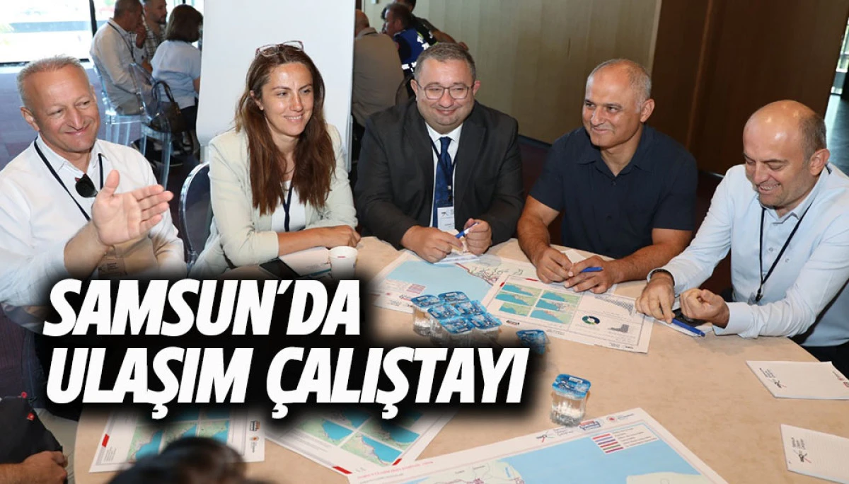 SAMSUN&rsquo;DA ULAŞIM &Ccedil;ALIŞTAYI 