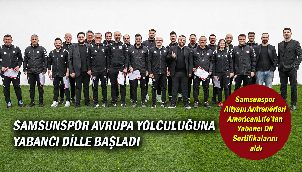 Samsunspor Avrupa Yolculuğuna Yabancı Dille Başladı