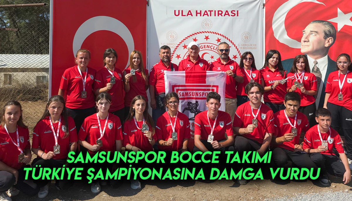 Samsunspor Bocce Takımı Türkiye Şampiyonasına Damga Vurdu