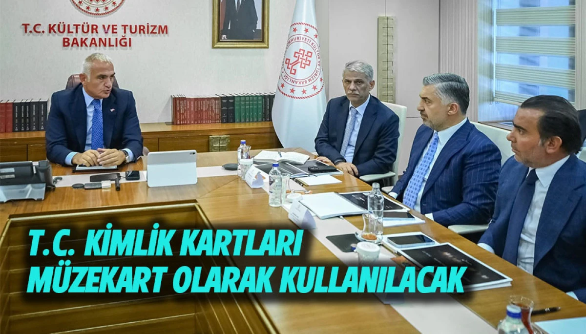 T.C. KİMLİK KARTLARI M&Uuml;ZEKART OLARAK KULLANILACAK