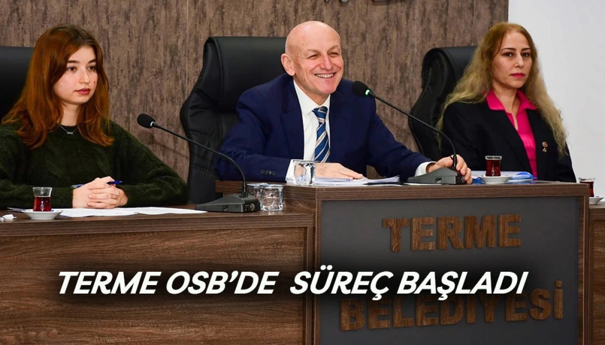 Terme OSB&rsquo;de  S&uuml;re&ccedil; Başladı