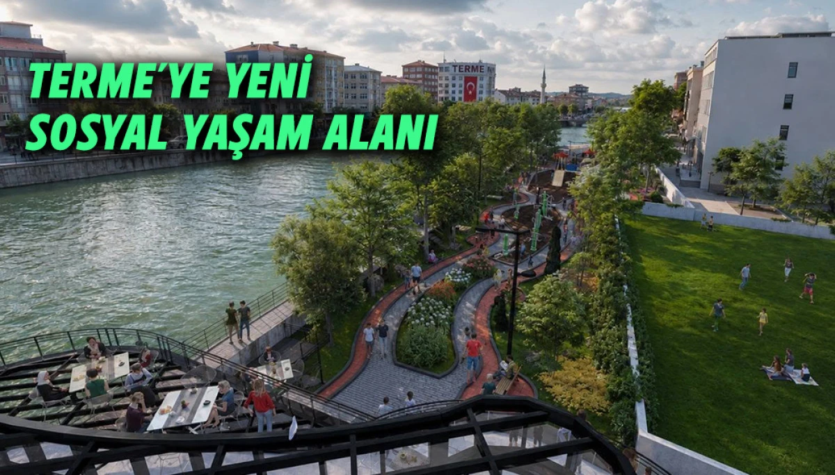Terme'ye Yeni Sosyal Yaşam Alanı