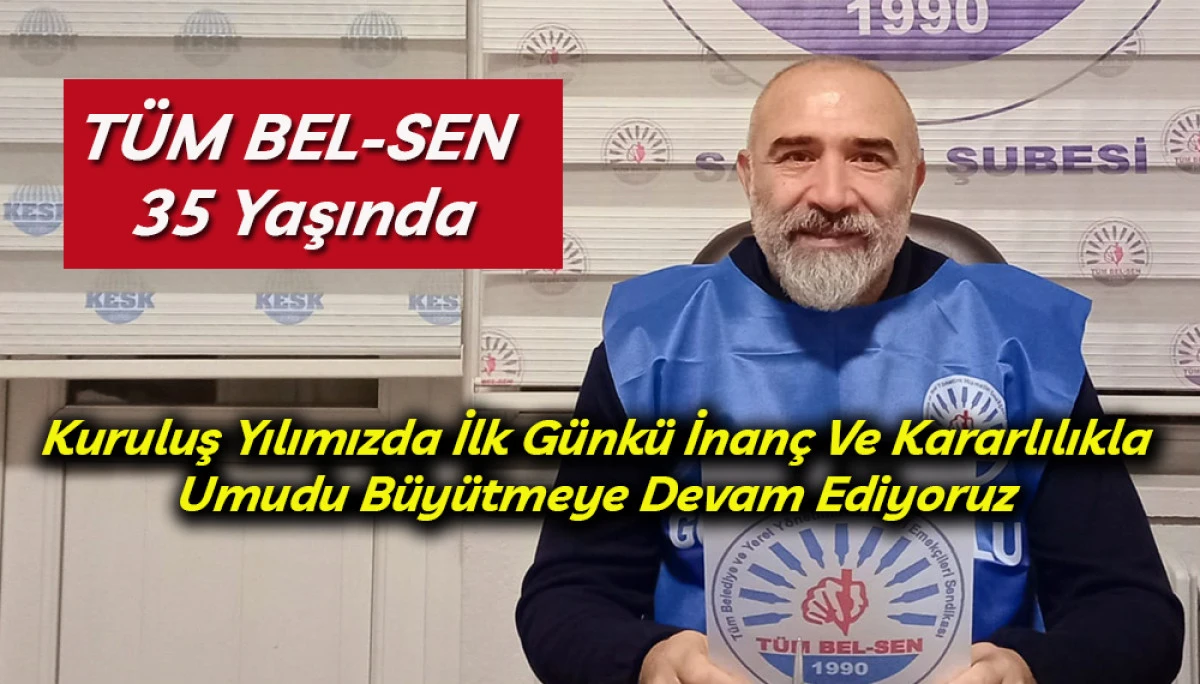 T&Uuml;M BEL-SEN Kuruluşunun 35. Yıld&ouml;n&uuml;m&uuml;n&uuml; Kutluyor