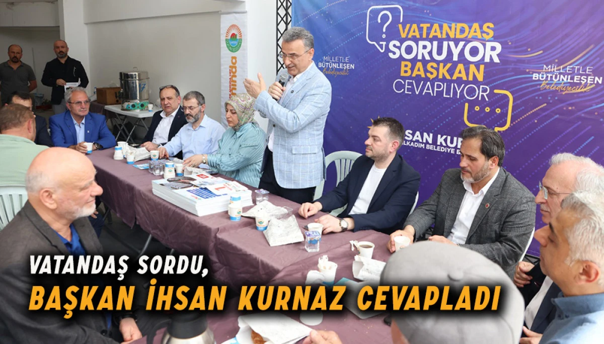 Vatandaş Sordu, Başkan İhsan Kurnaz Cevapladı
