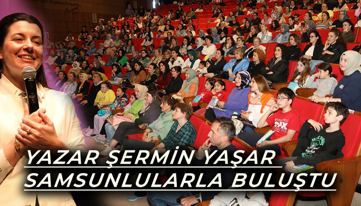 Yazar Şermin Yaşar Samsunlularla Buluştu