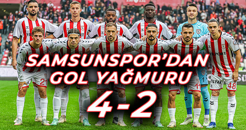  YILPORT SAMSUNSPOR: 4 KASIMPAŞA A.Ş: 2
